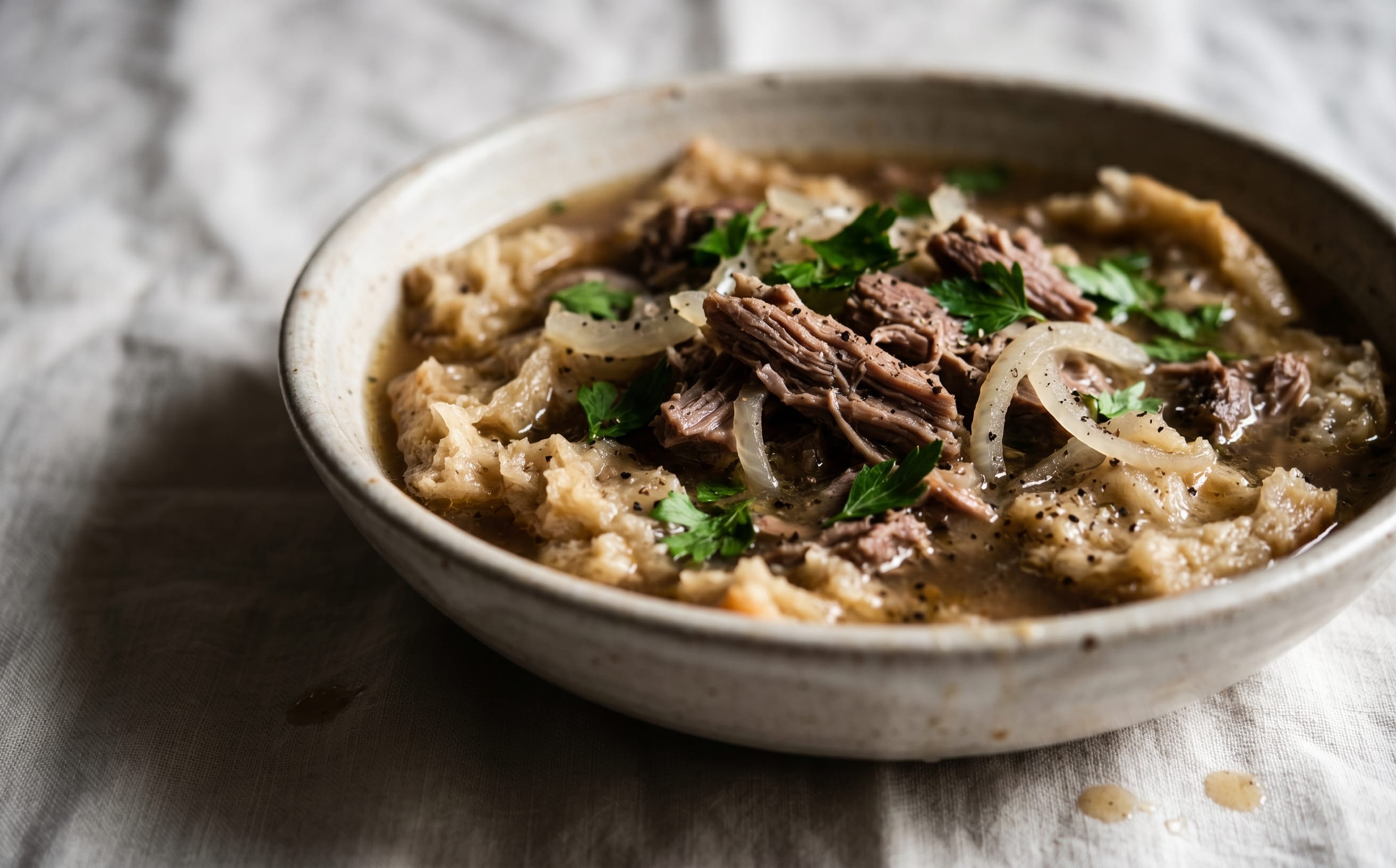 Dograma (Bread and Lamb Broth)
