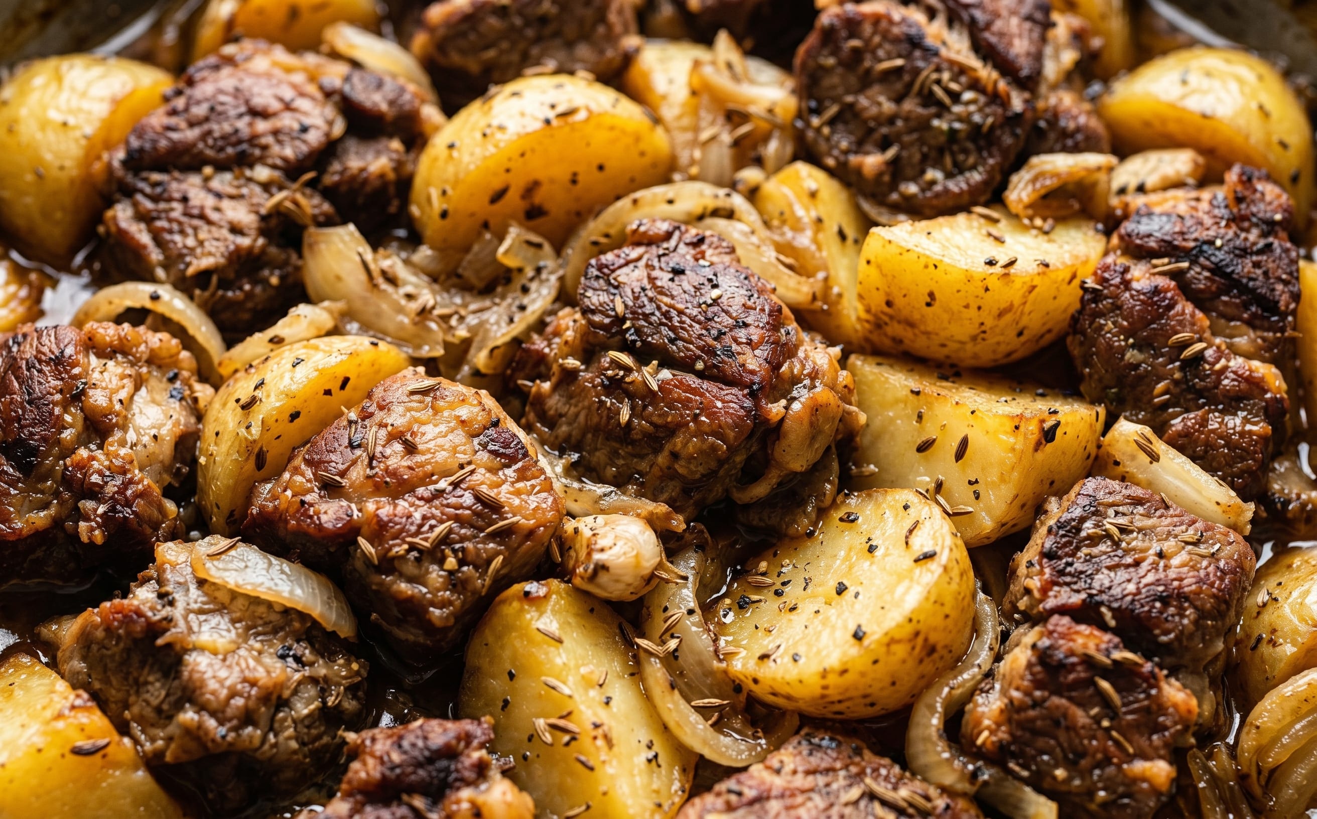 Gowurma (Lamb and Potato Skillet)