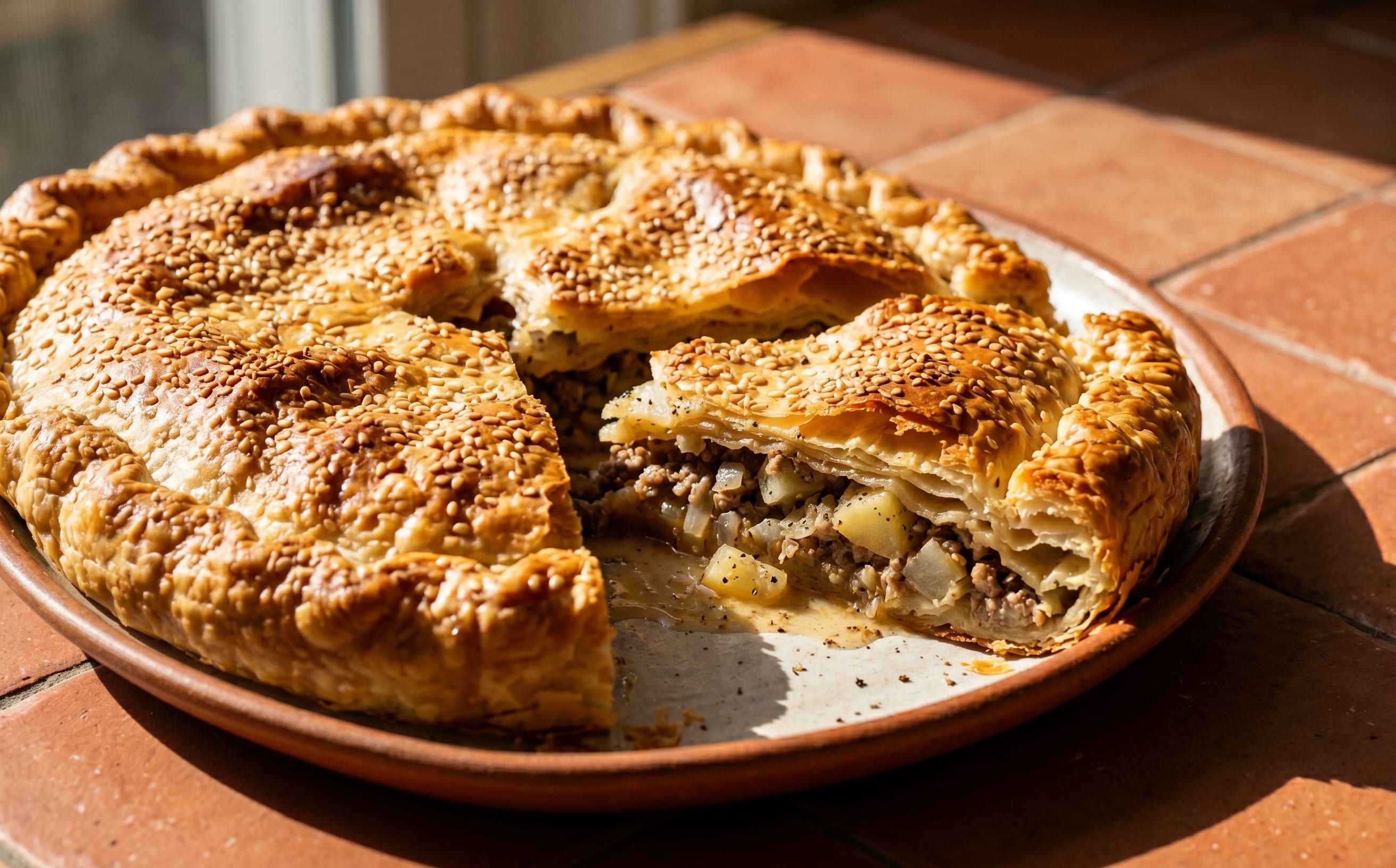 Fitçi (Turkmen Lamb Pie)