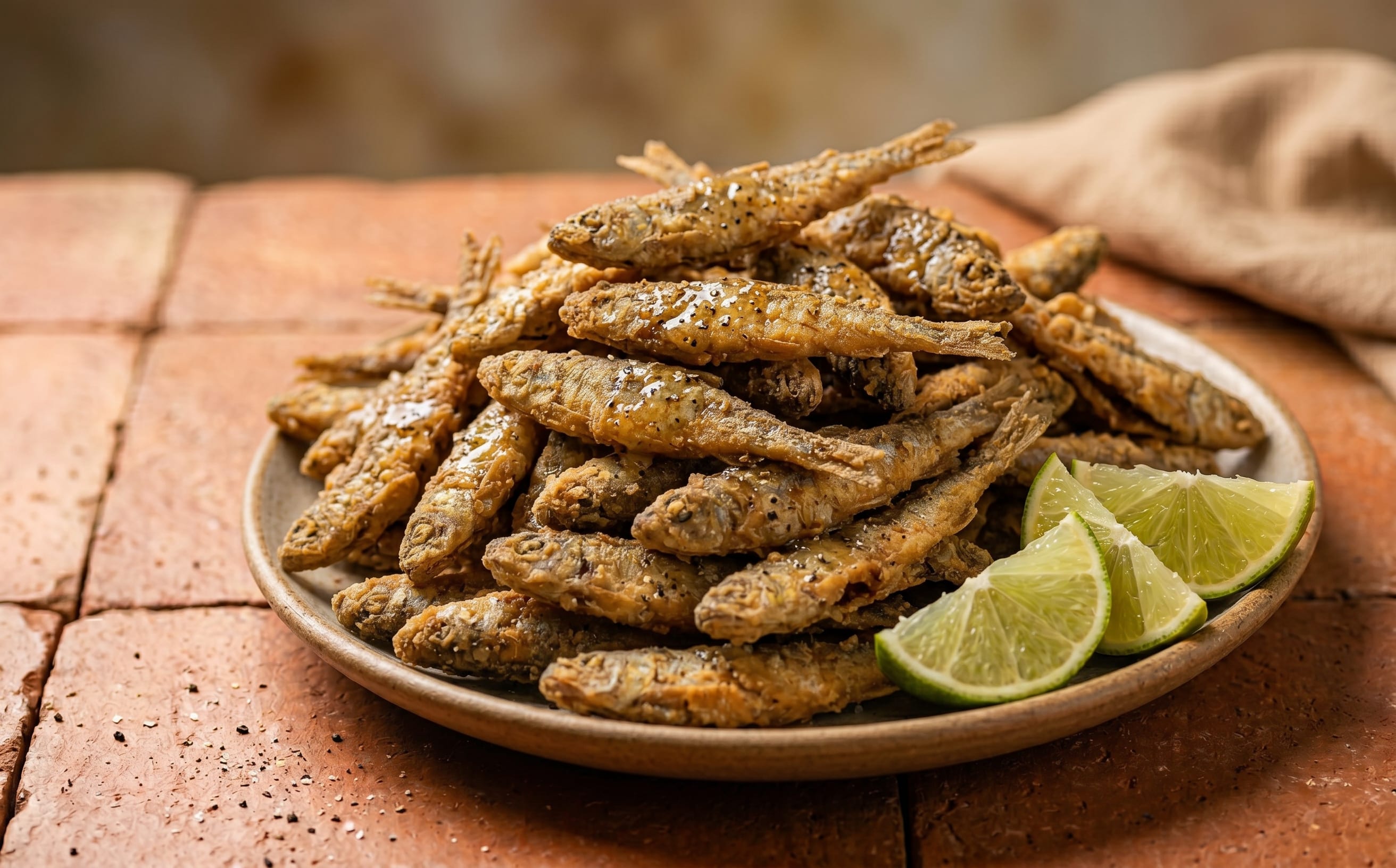 Mukene-Style Fried Small Fish