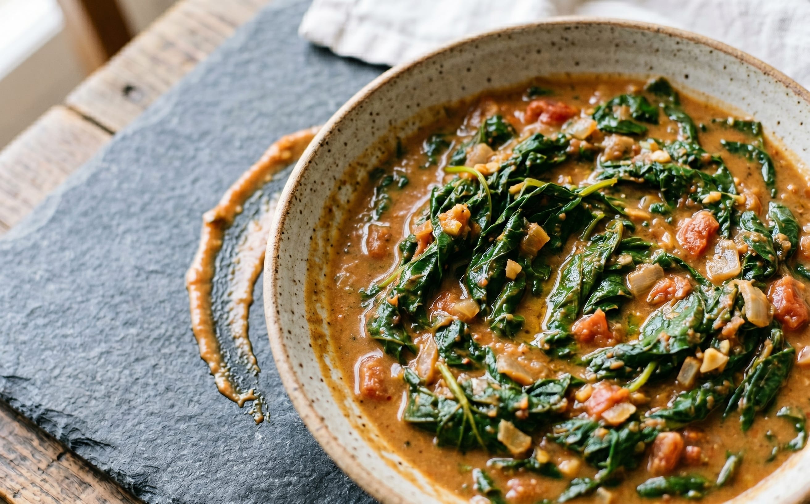 Pumpkin Leaf and Groundnut Stew