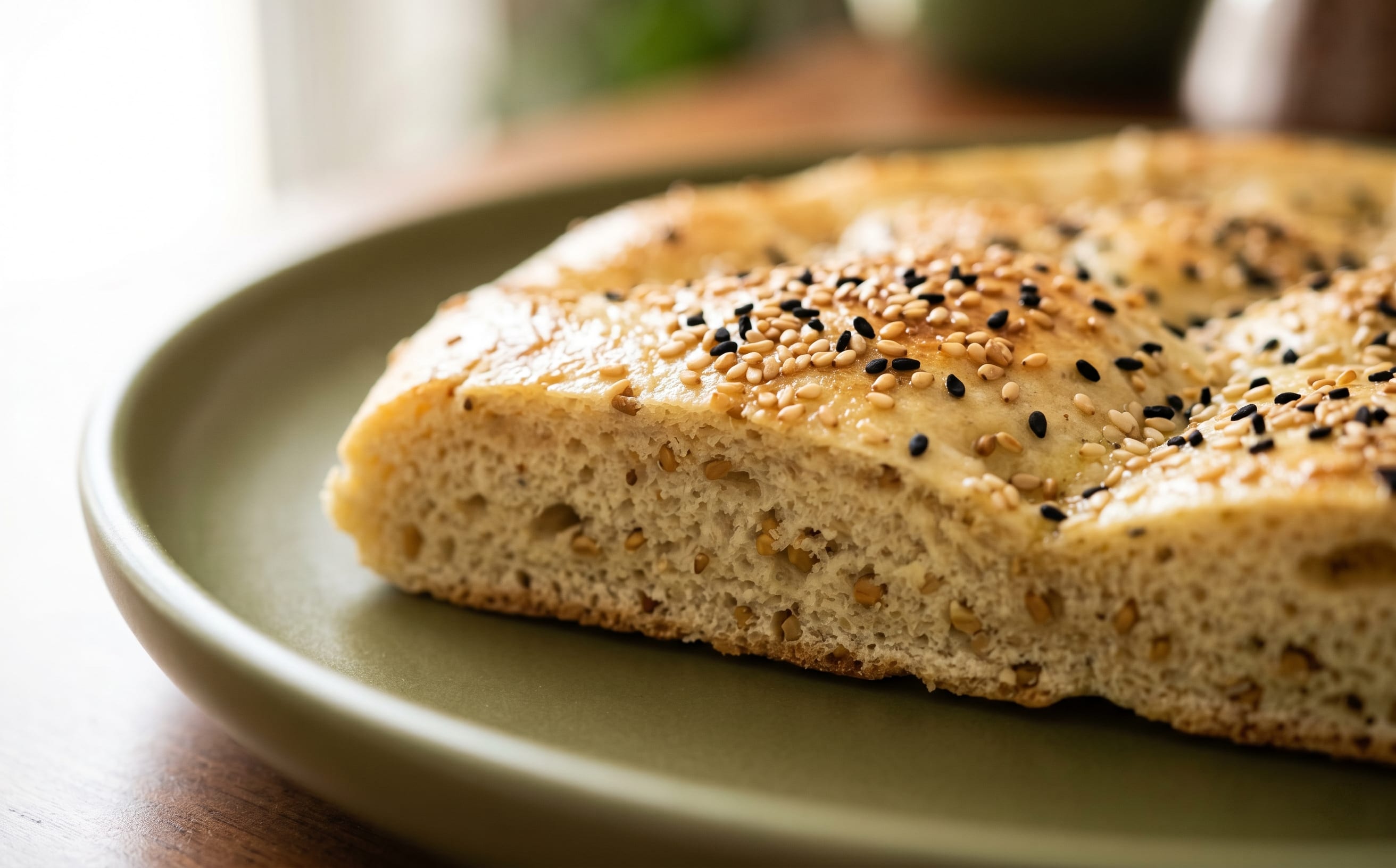 Khameer (Sweet Spiced Flatbread)