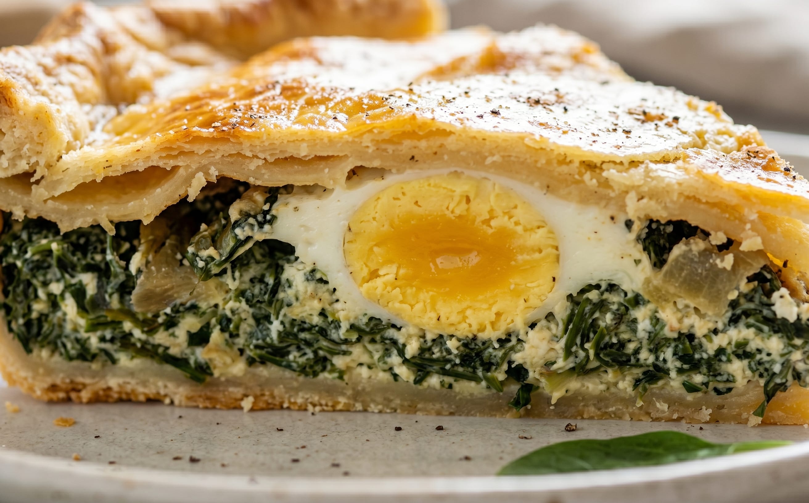 Torta Pascualina (Spinach and Egg Pie)