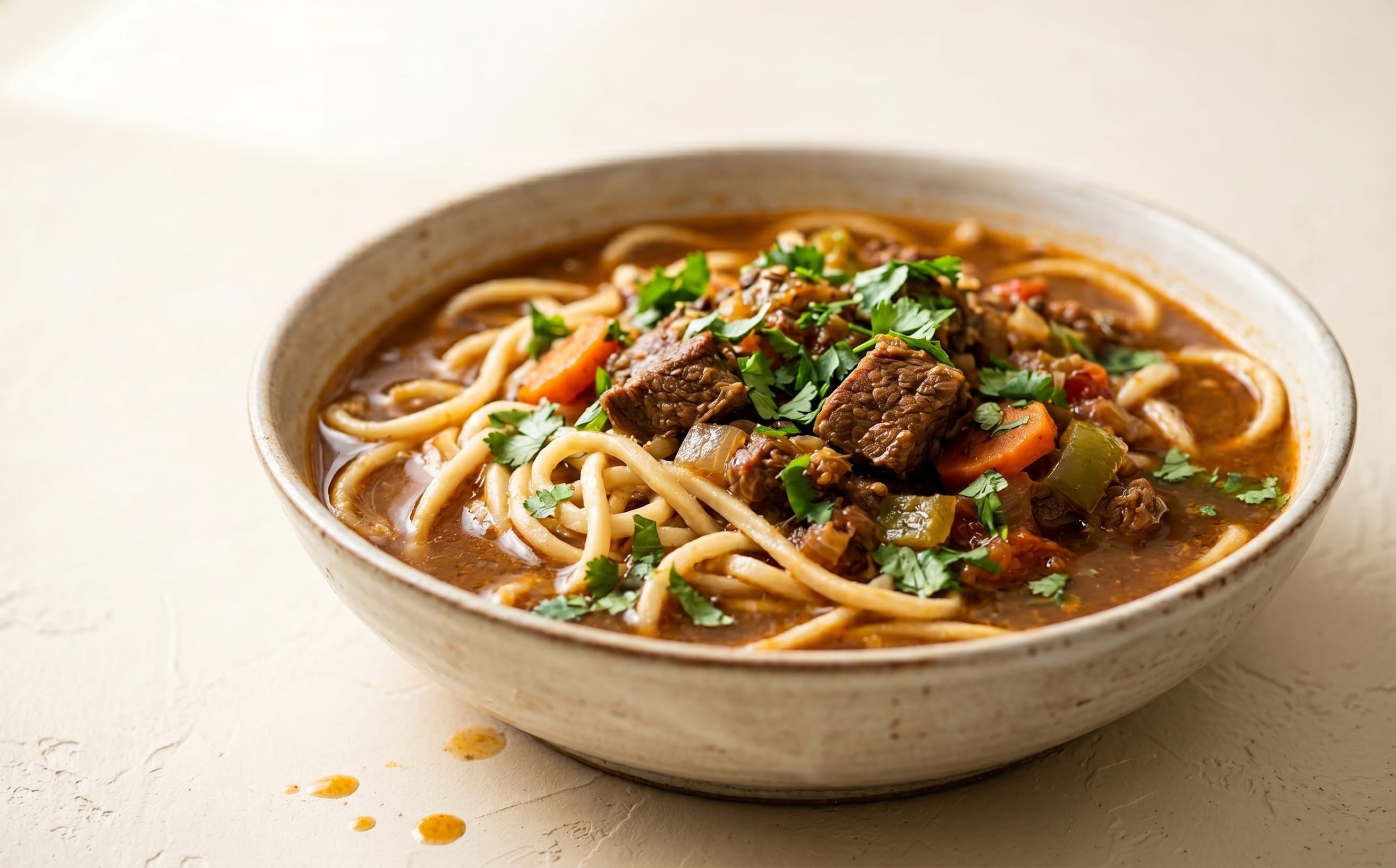 Lag‘mon (Beef Noodle Soup)