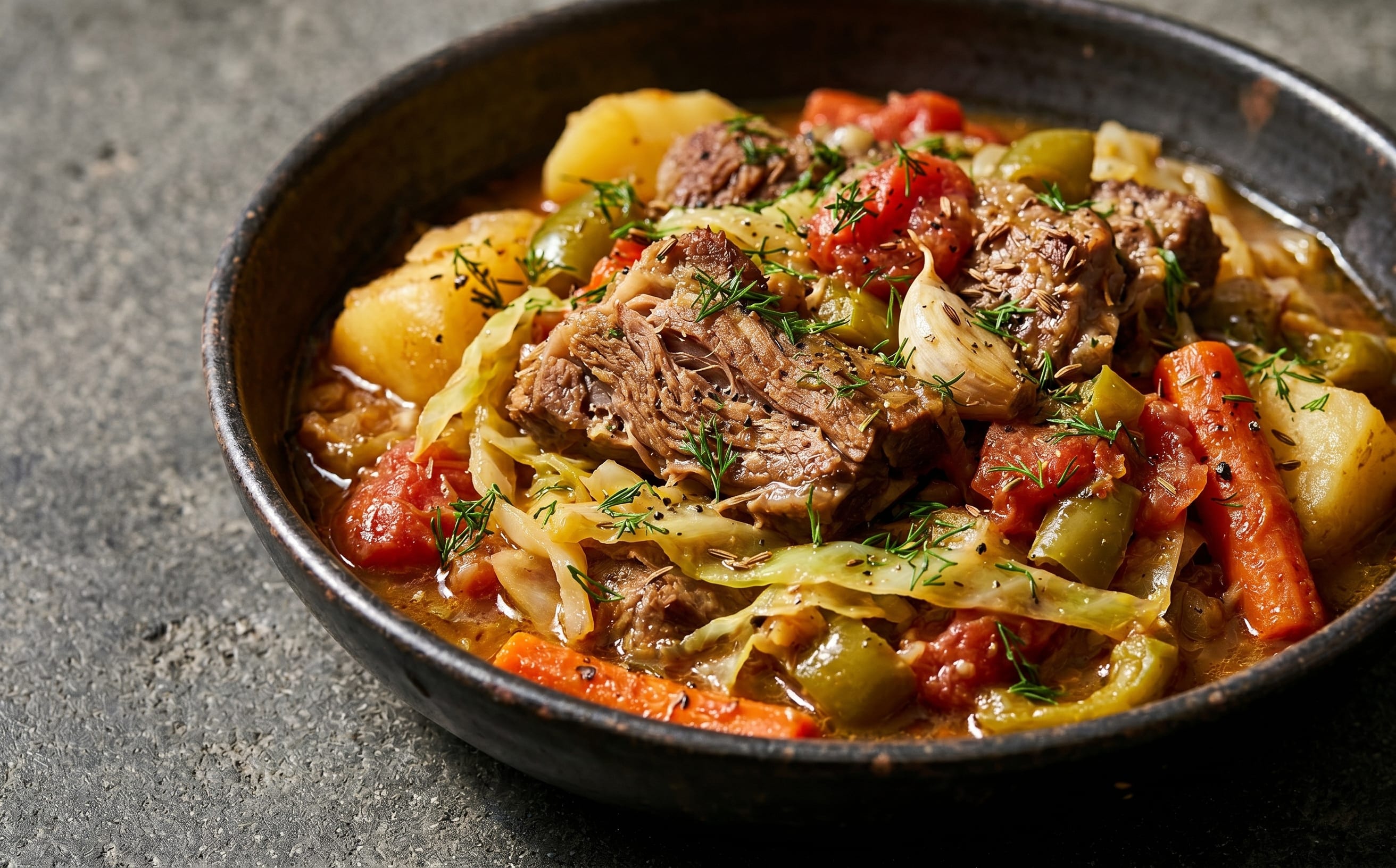 Dimlama (Lamb and Vegetable Stew)