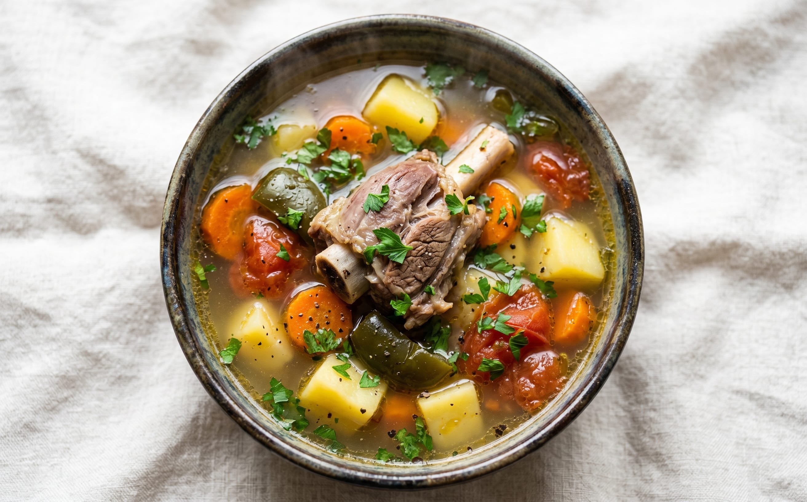 Sho‘rva (Lamb and Vegetable Soup)