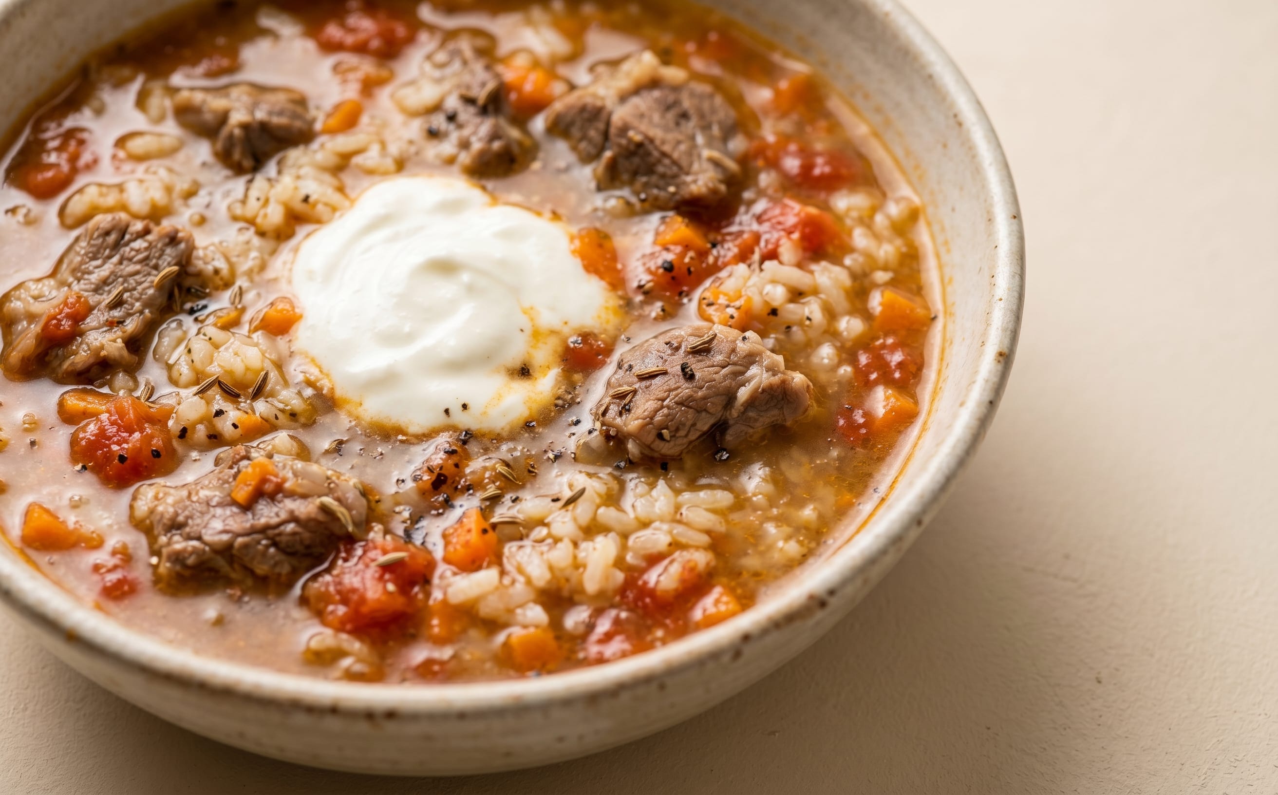 Mastava (Rice and Lamb Soup)