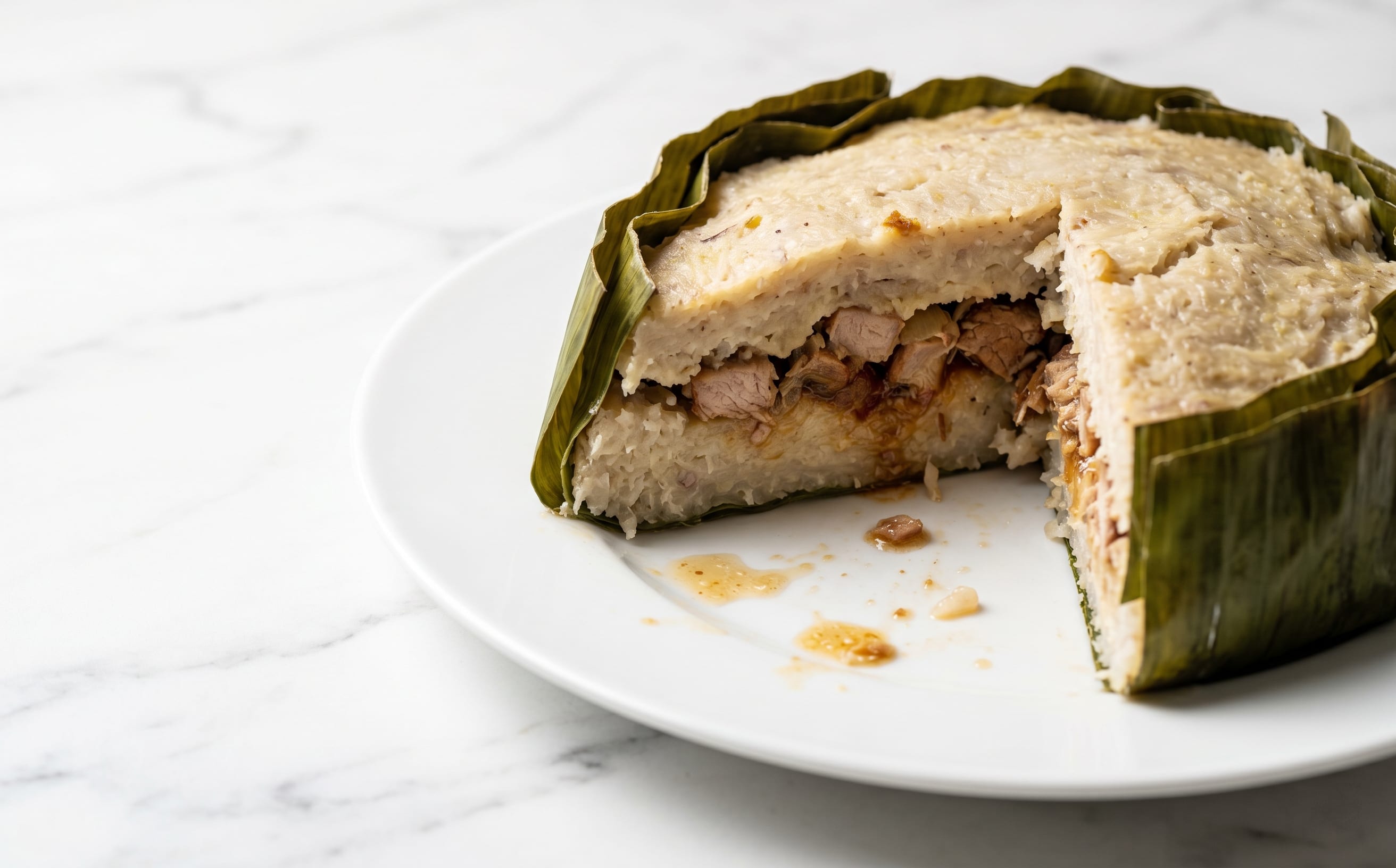 Lap Lap (Baked Root-Vegetable Pudding with Pork)