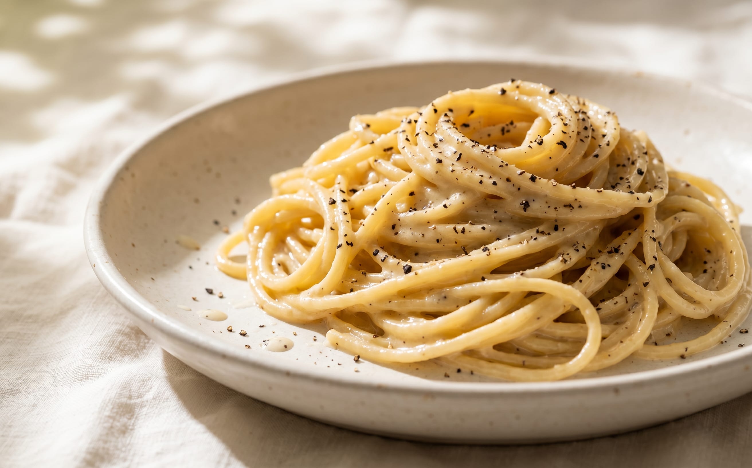 Spaghetti Cacio e Pepe