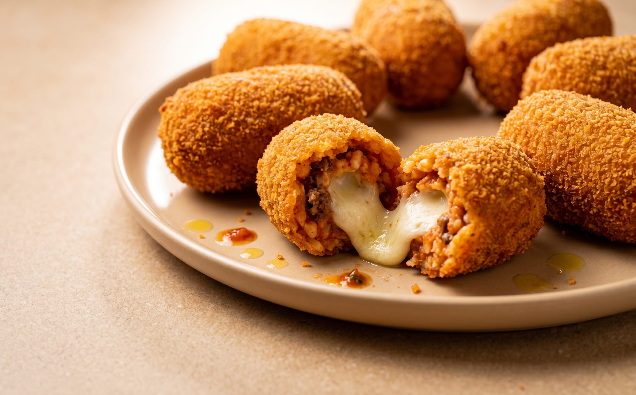 Supplì (Roman Rice Croquettes)