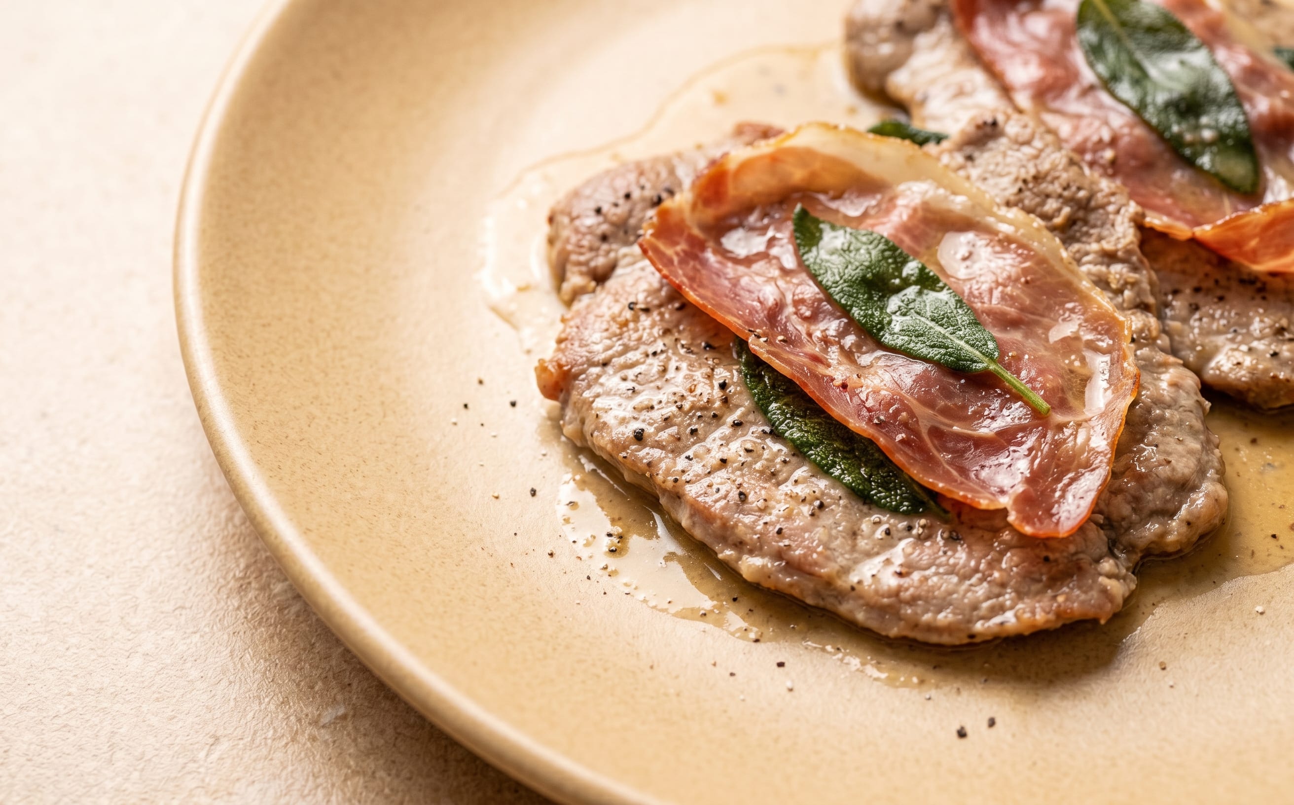 Saltimbocca alla Romana (Veal with Prosciutto and Sage)