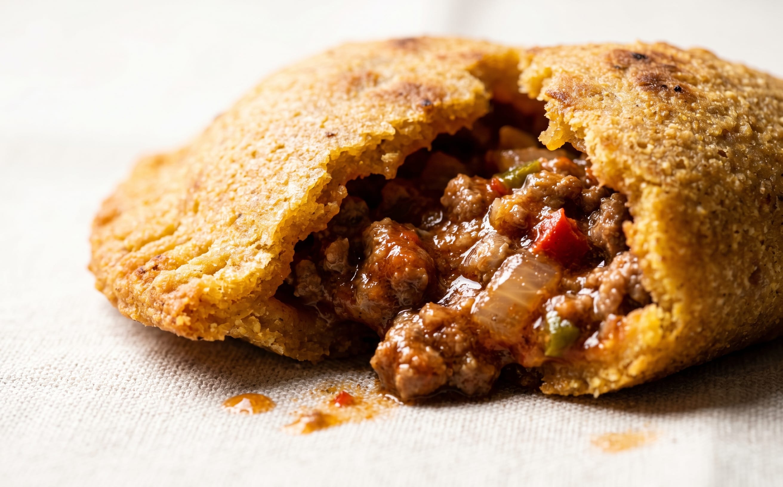 Empanadas de Carne (Beef-Filled Corn Empanadas)