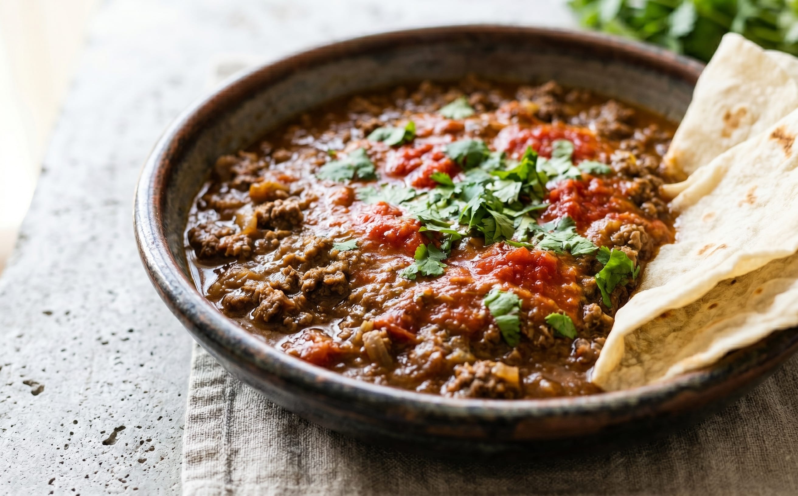 Saltah (Meat Stew with Fenugreek Froth)