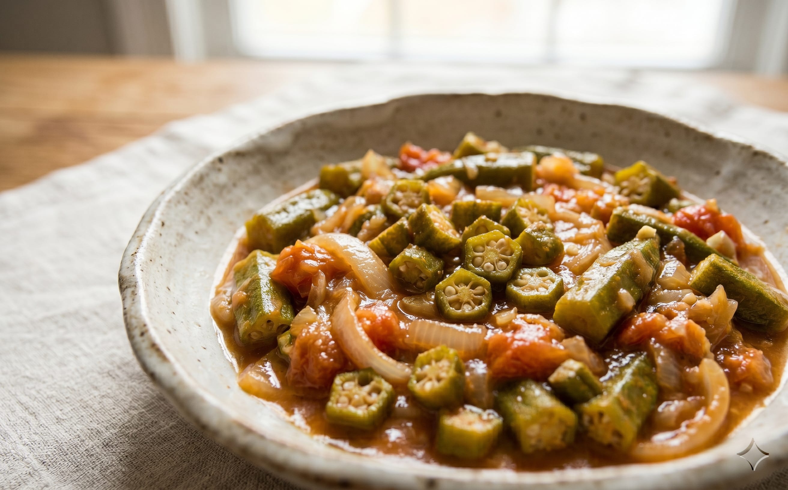 Delele (Okra and Tomato Relish)