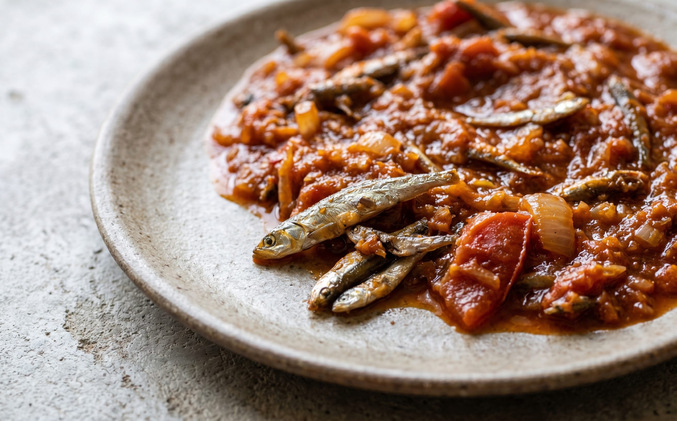 Matemba (Kapenta in Tomato Sauce)