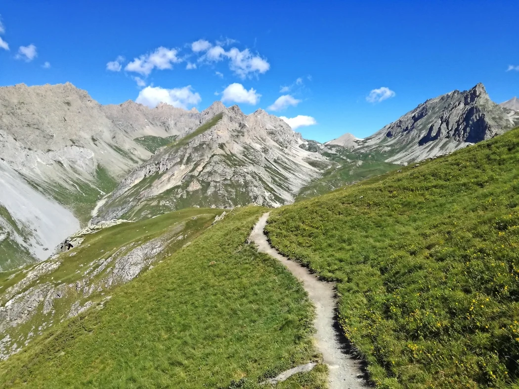 Bergwanderung im Valle Maira - Piemont.
