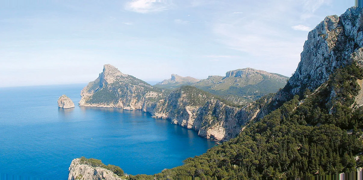 Wanderferien am Küstenabschnitt Serra de Tramuntana.