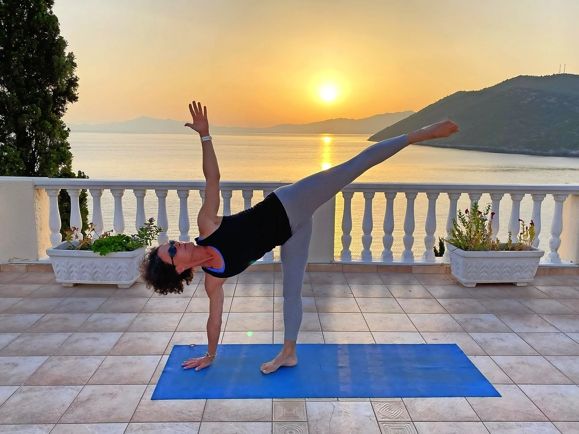 Gabi Bisel, Kursleiterin für die Yoga Ferien auf Samos, Marokko und den Eggbergen.