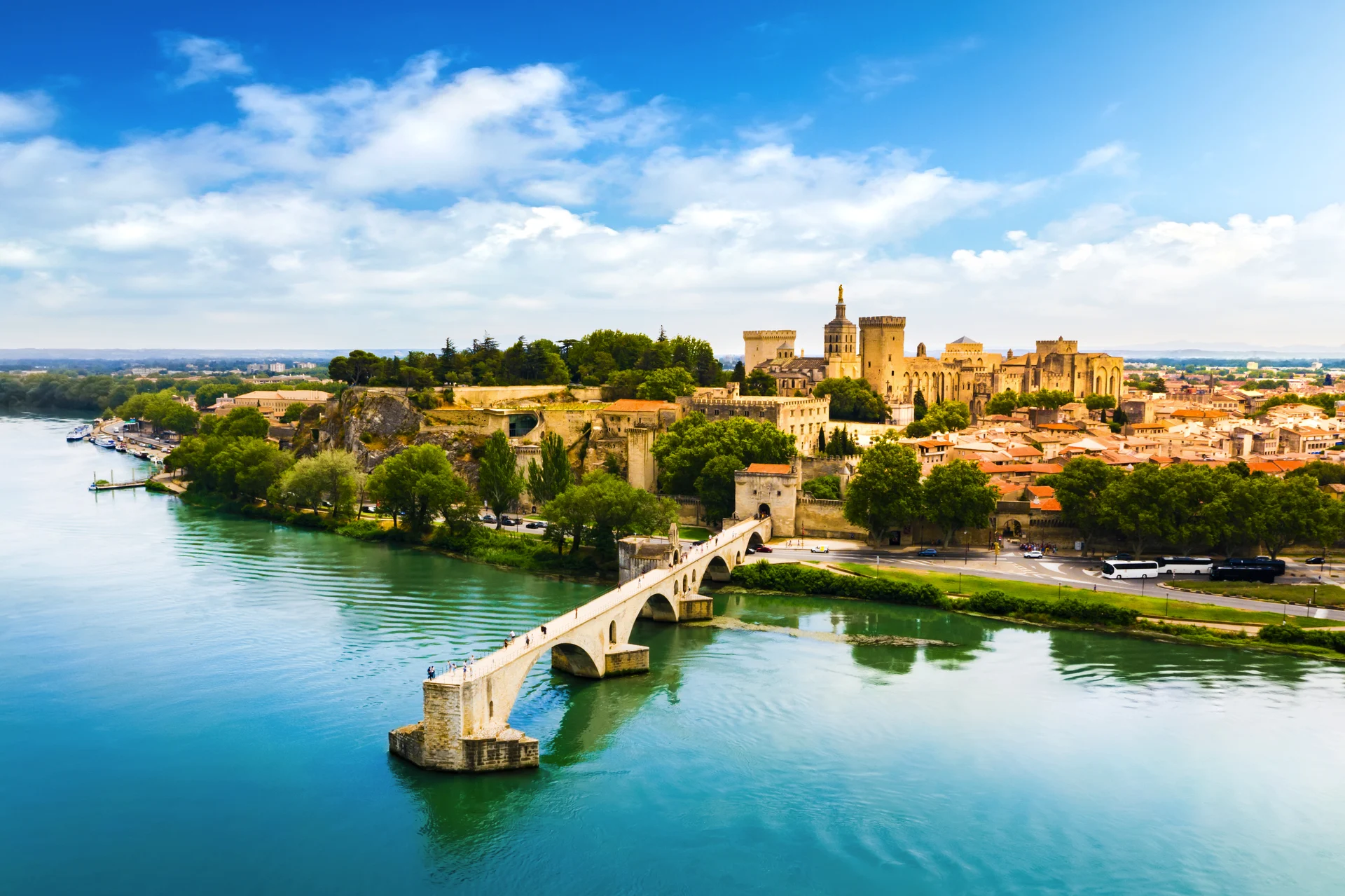 Veloreise entlang der Rhone