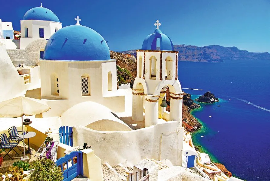 Individuelle Wanderferien Griechenland: Naxos und Santorini.