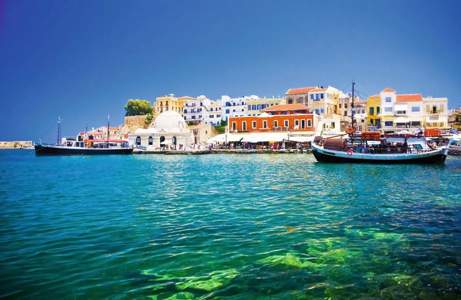 Hafenstädtchen Chania, Wanderferien Kalimera Kreta.