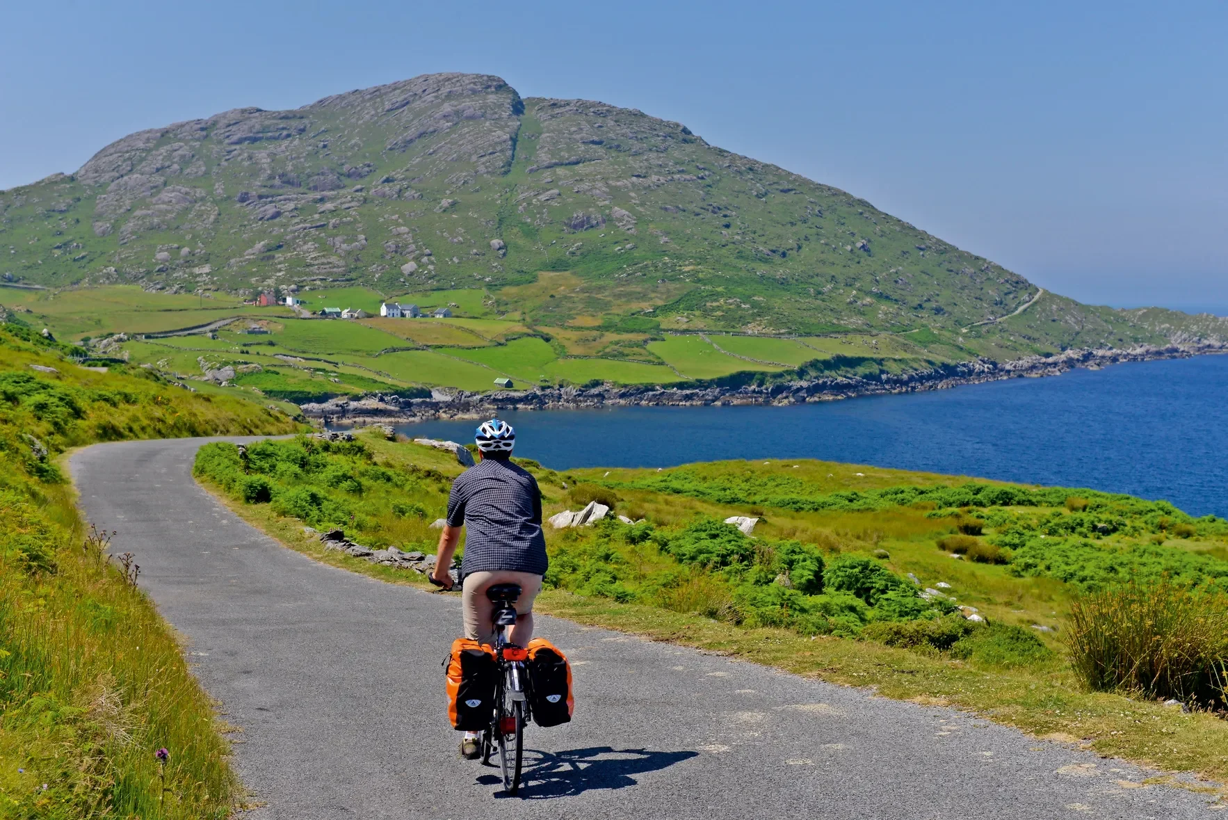 Genussvolles Velofahren im Südwesten von Irland.