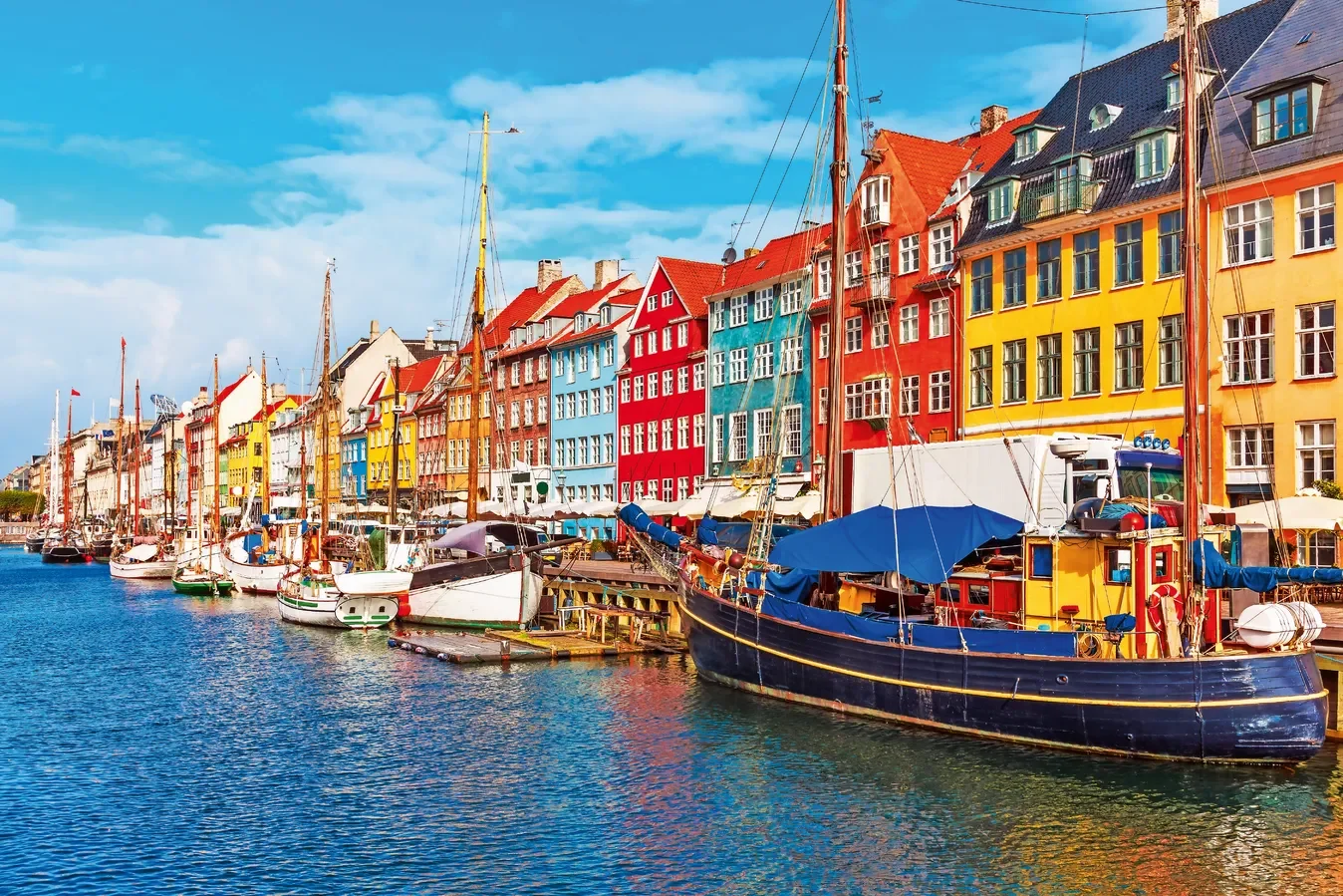 Nyhavn in Kopenhagen.