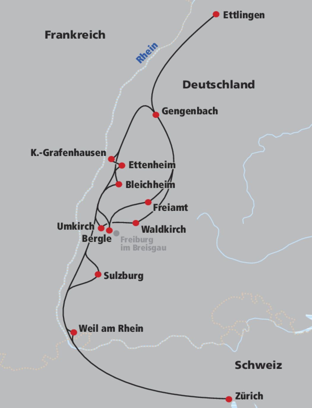 Reiseverlauf