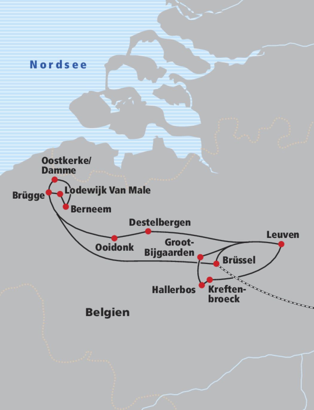 Reiseverlauf