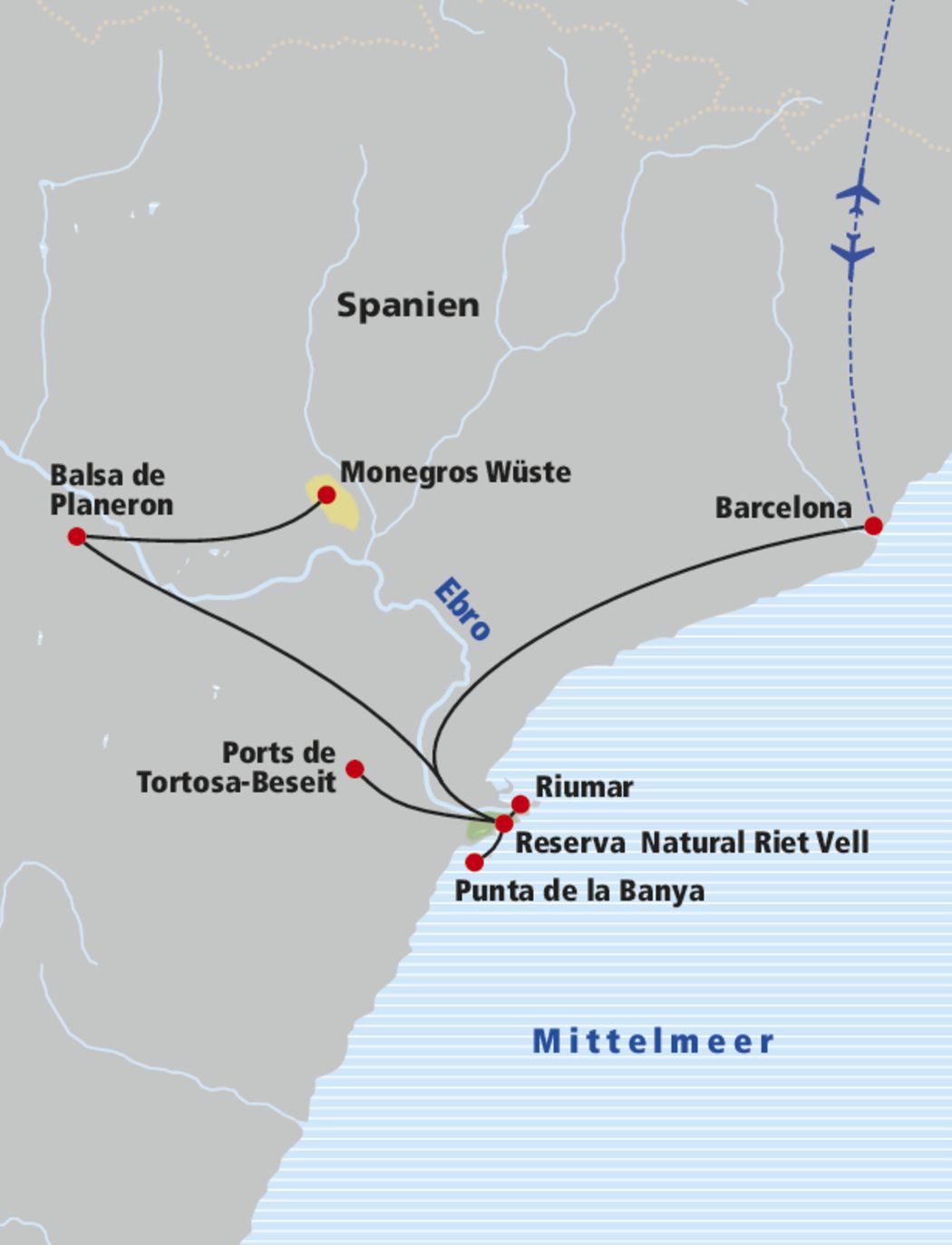 Reiseverlauf