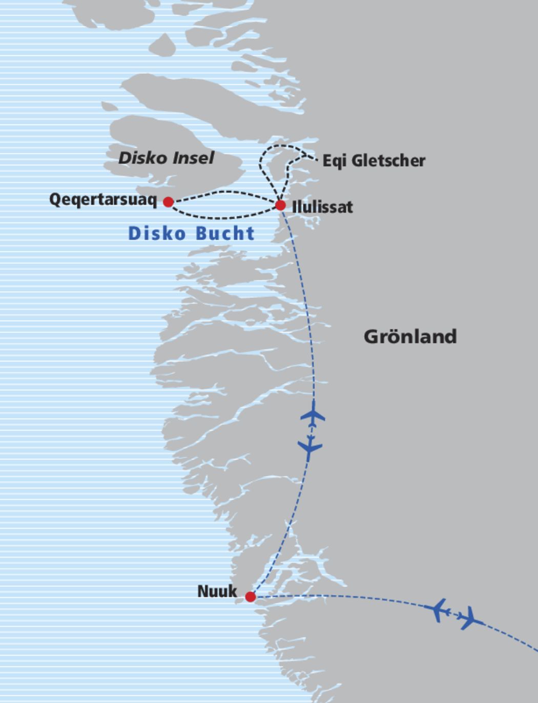 Reiseverlauf