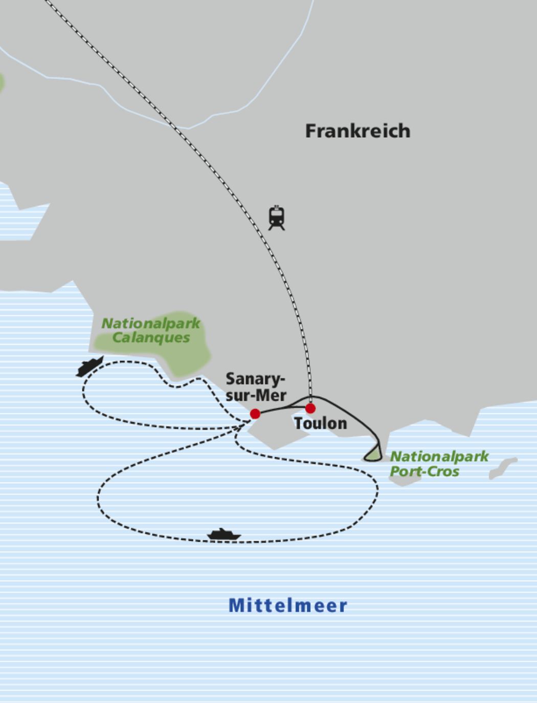 Reiseverlauf