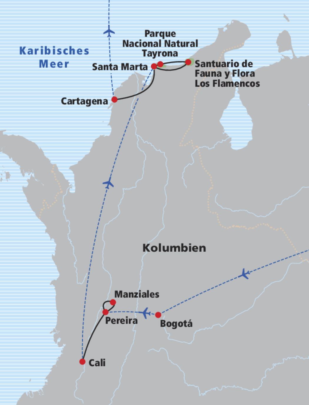 Reiseverlauf