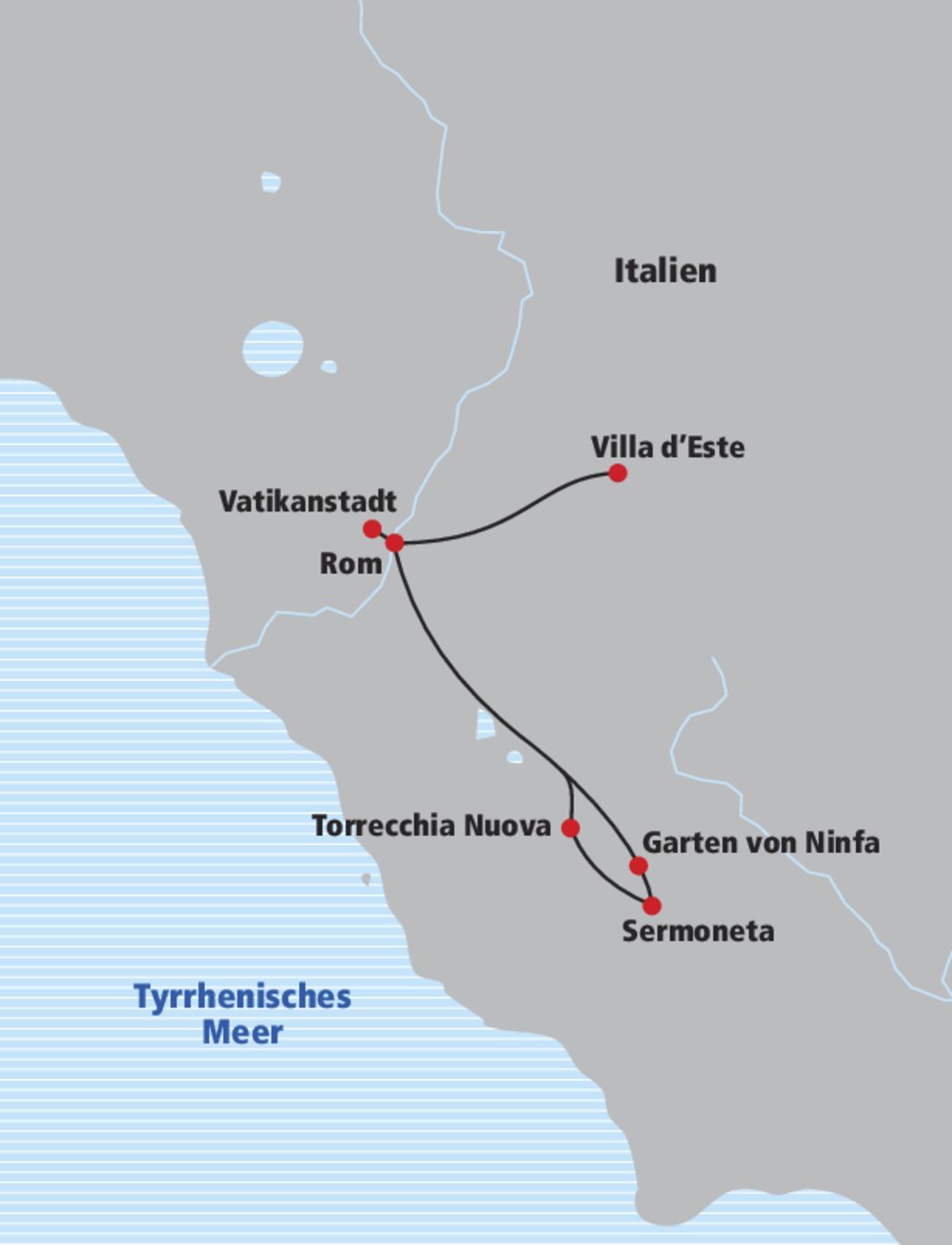 Reiseverlauf