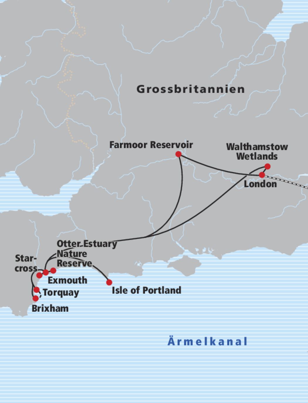 Reiseverlauf