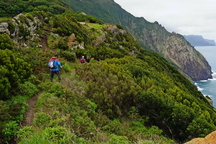 Wanderung von Machico nach Porto da Cruz auf Madeira.