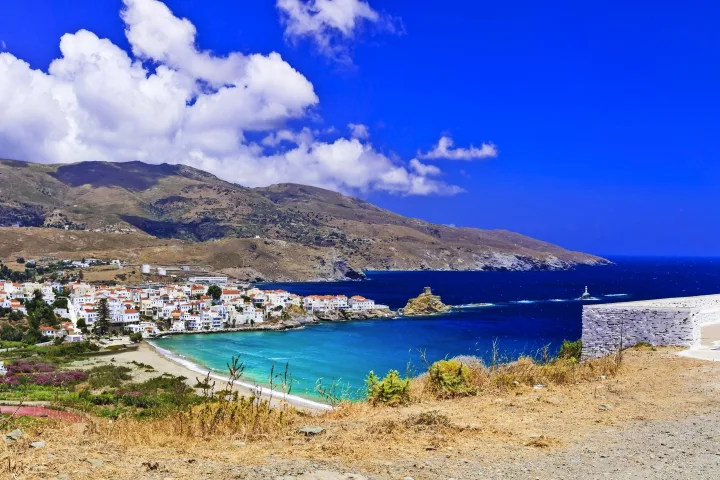 Wanderferien auf Andros.