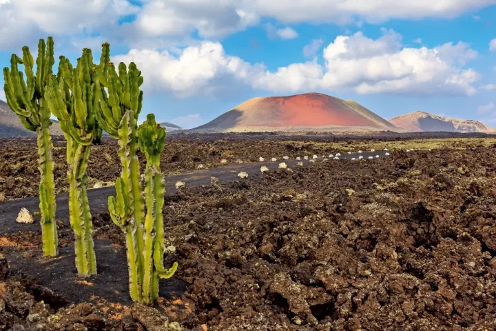 Vulkanlandschaft auf Lanzarote