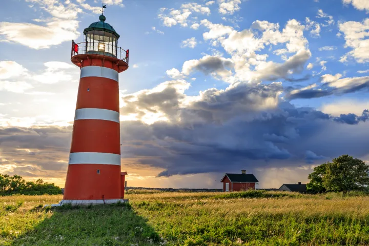 Wanderferien in Schweden / Gotland mit Besuch des Leuchtturms När