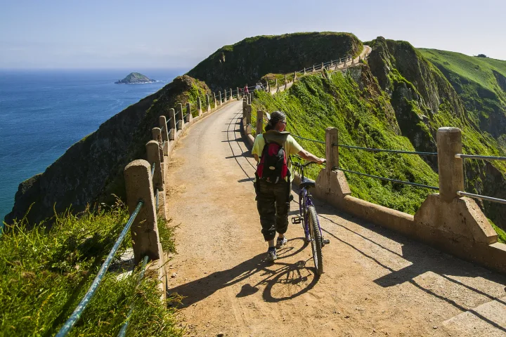 Veloferien auf Sark, Kanalinseln