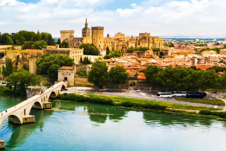 Veloreise entlang der Rhone