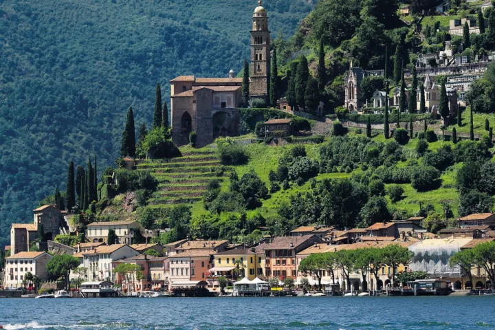 Auf dem Lago di Lugano - Individuelle Wanderreise Tessiner Highlights.