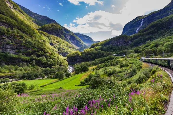 Entlang der Bergenbahn
