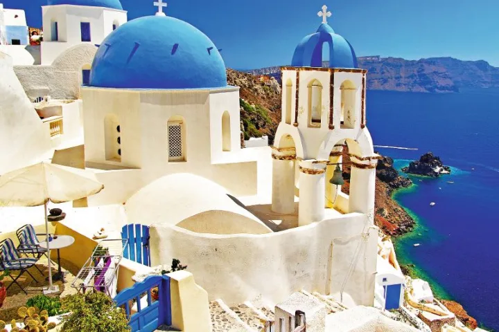 Individuelle Wanderferien Griechenland: Naxos und Santorini.