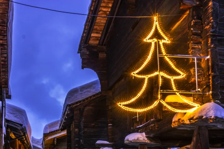 Winterwandern oder Schneeschuhtouren Bellwald