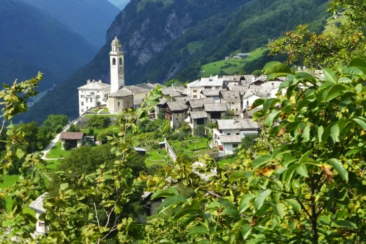 Soglio im Bergell. 
