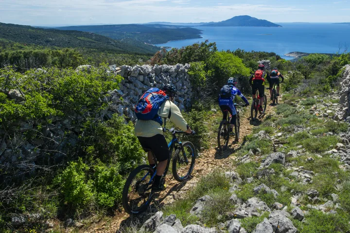 Partnertour Mountainbike Reise Kvarner Bucht – Kroatien mit Bike & Schiff