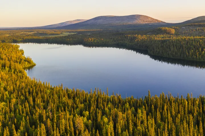 Finnland zur Mitternachtssonne