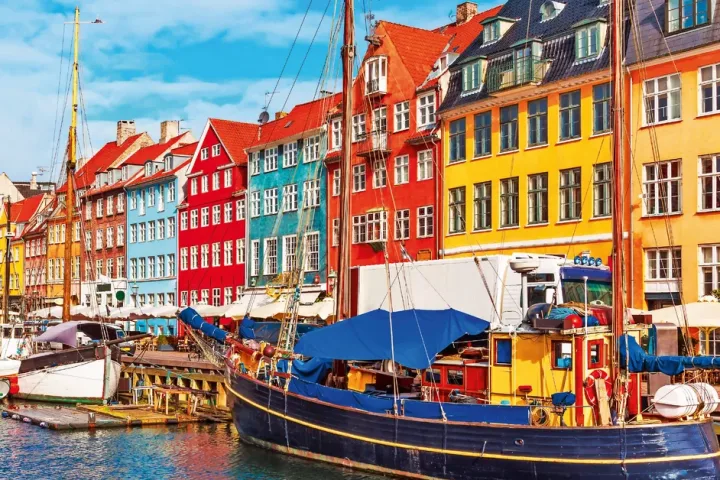 Nyhavn in Kopenhagen.