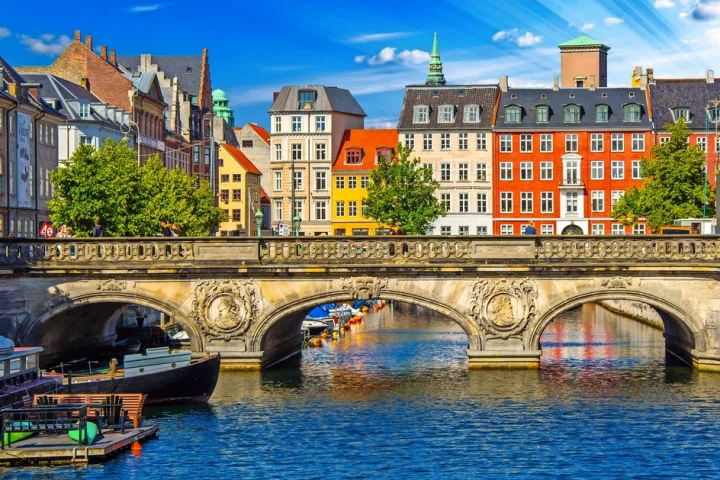 Die Hautpstadt Dänemarks - Kopenhagen.